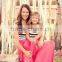 Mommy and me maxi dress cheap matching dress design kids wholesale casual maxi dress