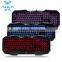 2015 New LED Illuminated Ergonomic Gaming Keyboard USB Multimedia Backlight Backlit Ultra-thin Keyboard