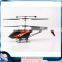 HIGH QUALITY wifi control big helicopter 3channel red color large rc helicopter