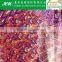 100% Poly floral printed satin fabric