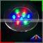 Out door waterproof RGB 12W LED inground light IP 67