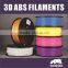 Cost-effective 3d print filament 3d printing pla filament with holder