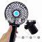 Outdoor Mini Handheld Pocket Fan Folding Desk Cool Air Portable Battery Travel