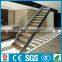 decorative loft interior portable steel wood stairs
