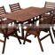 Meranti Outdoor / Garden Furniture Set - Table + 6 chair