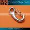 Yukai handbag used metal o ring clasp/metal swivel snap hook with eyelet