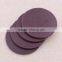 Custom logo debossed Leather PU coaster for sale