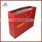 Luxury red gift paper bag packaging wine paper bag printing custom                        
                                                Quality Choice