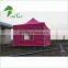 big 4*6m aluminium alloy oxford cloth folding red canopy tent canopy for sale