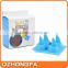 Wholesale novelty BPA free silicone shark shaped ice cube tray