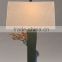 2015 Chinese lighting poly art table lamp/table light/desk lamp