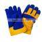 Leather Material personalized winter gloves