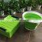 plastic folding basket with handle and container set