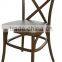 Resin X back chair factory