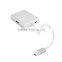 3.0 USB&RJ45 100M&Type C Female Charging Port USB C HUB