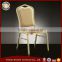 Wholesale Strong Aluminum Round Back grey Banquet Vip Chair
