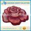 Solid rose pattern colorful flooring indoor rugs