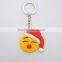 Top cheap cute silicon keychain /rubber keychain /pvc keychain