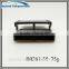 35mm fancy grey brush men belt buckle reversible type