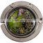  stock green plants pattern folding compact mirror purse hanger in bulk made in china
