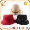 Black bowknot felt hand made hat wool body formal hats uk for women