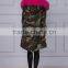Natural Real Raccoon Fur Hood China Factory Price Parka Wholesale