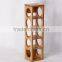 Bamboo kitchenware wine bottle holder rack furniture