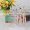 350ml OEM Printed Square Drinking Glass Cup Juice Glassware From Factory Fancy Square Drink Glass Cup
