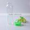 china supplier mouth blown colorful pp lid sport borosilicate drinking glass water bottle high quality
