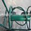2015 hot selling metal four wheel garden hose reel cart