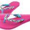  shoes wholesale cotton fabric ladies colorful flip flops EVA shoes