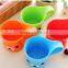 Creative Fashion Cute Cartoon Little Bear Plastic Tooth Cup With Handle for Promotion And Gift