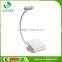 China promotional ABS material with clip led bedside reading lamp