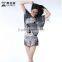 Wuchieal High Quality Sexi Belly Dance Practice Wear of Short Dress