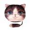 Wholesale Coin Purses 3D Printing Cute Cat Wallets Small Zipper Change Cion Purses for Girl