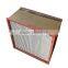 High Temperature Resistance Deep-pleat Hepa Air Filter