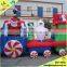 Hot sell Trains Christmas Inflatable Christmas Train Decoration