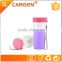 Practical private label clear plastic sport water bottle