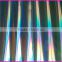 Custom BOPP hologram thermal lamiantion film with pillar of light pattern