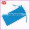 Microfiber pouch with drawstring,protect and clean power bank,charger,Microfiber power bank pouch