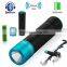 Light Rechargeable Flashlight Bluetooth Speaker Multifunctional 5 Modes Waterproof Anti-distortion For Emergency Use