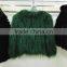 2015latest Korean style fashion sheep fur vest for ladies