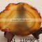 Natural Semi-precious Gemstone Agate Slice for Crafts