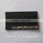 OEM/ODM fake leather patch with metal buckle