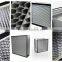 Industrial chinese supplier Box Type filter separator hepa air filter with galvanized steel frame