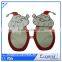 christmas funny good quality cheap party glasses