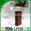 Hot sale food grade clear small plastic wine bottles
