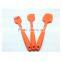 FDA / LFGB Silicone kitchen utensils tools BBQ brush with metal insert