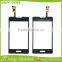 Best Quality For LG Optimus L4 II E440 New White / Black Digitizer Touch Screen Panel Sensor Lens Glass Replacement Parts