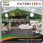Outdoor cheap clear roof top wedding tent 15x10m with red carpet for sale